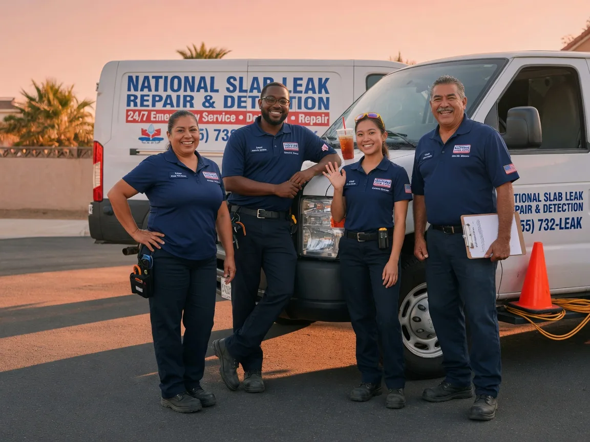 Slab Leak Detection company in Badger, CA